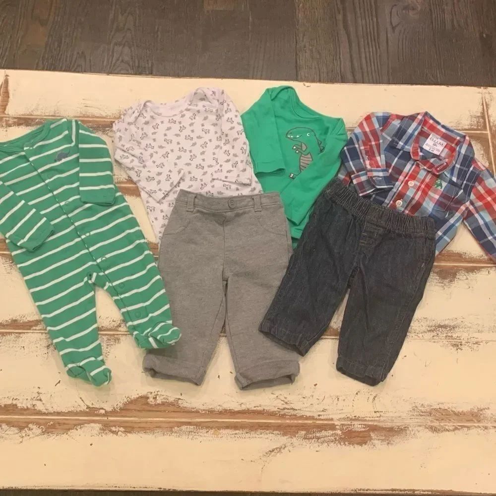 Three month boy bundle Long sleeve